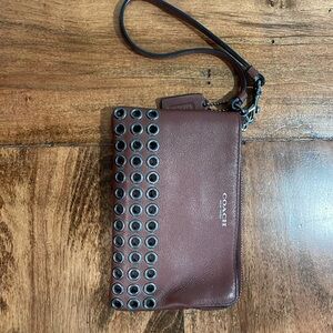 Coach small wristlet